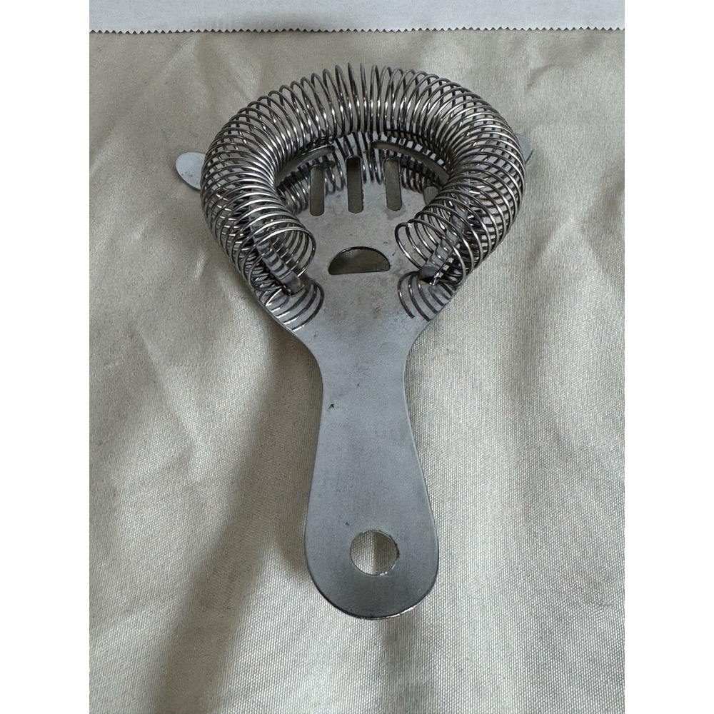 Vintage Hawthorne Bar Cocktail Strainer 4-Prong Stainless‎ Steel USA Made Tool - Picture 4 of 5